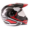 Arai Tour-X4 Catch Red Adventure Motorcycle Helmet Right Side                                                                                                                                                                                                  