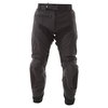 Frank Thomas Stealth Black Leather Motorcycle Jeans Front                                                                                                                                                                                                      