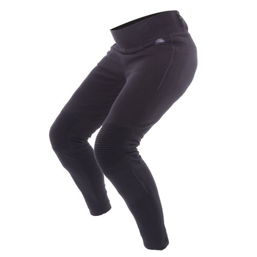 BKS Roxy Kevlar Ladies Black Motorcycle Leggings Riding crouch                                                                                                                                                                                                 