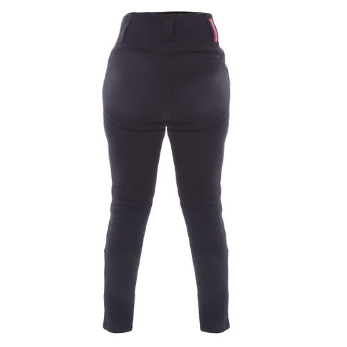 BKS Roxy Kevlar Ladies Black Motorcycle Leggings Rear                                                                                                                                                                                                          