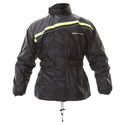 Dallas Rain Jacket Black Yellow