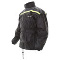 Dallas Rain Jacket Black Yellow