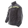 Frank Thomas Dallas Ladies Black Yellow Motorcycle Rain Jacket Side                                                                                                                                                                                            