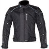 Spada Air Pro Black Motorcycle Jacket Front                                                                                                                                                                                                                    