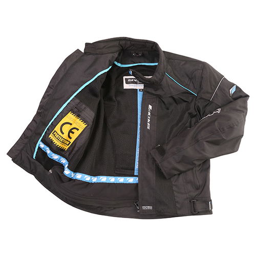Spada Air Pro Black Motorcycle Jacket Inside Right                                                                                                                                                                                                             