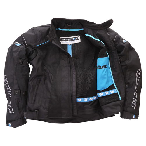 Spada Air Pro Black Motorcycle Jacket Inside Left                                                                                                                                                                                                              