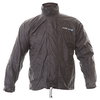 Spada Air Pro Black Motorcycle Jacket Waterproof over Jacket Front                                                                                                                                                                                             