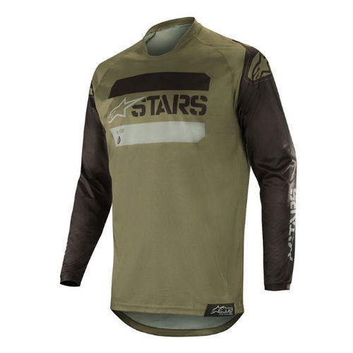 Alpinestars Racer Tactical Jersey Black Military Green