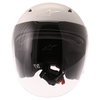 Alpinestars Novus White Open Face Motorcycle Helmet Front                                                                                                                                                                                                      