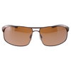 North Beach Sturgeon Brown Brown Lens Sunglasses Front                                                                                                                                                                                                         
