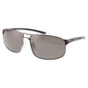 North Beach Sturgeon Gunmetal Green Lens Sunglasses Front Left                                                                                                                                                                                                 