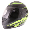DV06 Flip Front Helmet Matt Black Neo Yellow
