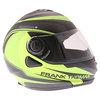 Frank Thomas DV06 Matt Black Neo Yellow Flip Front Motorcycle Helmet Right Side                                                                                                                                                                                