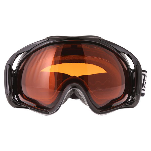 Dirty Dog MX Outrigger Black Orange Goggles Front                                                                                                                                                                                                              