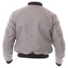 Spada Airforce 1 Mens Silver Textile Motorcycle Jacket Back                                                                                                                                                                                                    