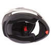 Frank Thomas DV06 White Black Grey Flip Front Motorcycle Helmet Inside                                                                                                                                                                                         