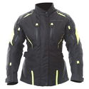 Rose Ladies Jacket Black Yellow