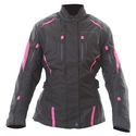 Rose Ladies Jacket Black Pink