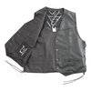 Frank Thomas BGT Black Leather Waistcoat Inside                                                                                                                                                                                                                