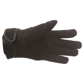 BKS Libra Ladies Black Motorcycle Gloves Palm                                                                                                                                                                                                                  