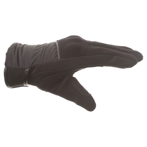BKS Libra Ladies Black Motorcycle Gloves Thumb side                                                                                                                                                                                                            