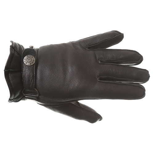 BKS Chital Ladies Black Motorcycle Gloves Back                                                                                                                                                                                                                 