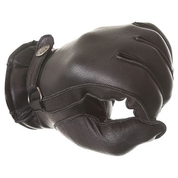 BKS Chital Ladies Black Motorcycle Gloves Knuckle                                                                                                                                                                                                              