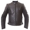 Frank Thomas Crossover L-Tex Mens Black Waterproof Textile Motorcycle Jacket Front                                                                                                                                                                             