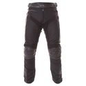 Crossover Leather-Textile Waterproof Jeans Black