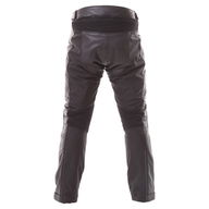 Crossover Leather-Textile Waterproof Jeans Black
