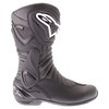 Alpinestars SMX 6 V2 Goretex Black Waterproof Motorcycle Boots Outside leg                                                                                                                                                                                     