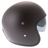 Frank Thomas Carbon 363 Matt Black Open Face Motorcycle Helmet Right Side                                                                                                                                                                                      