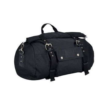 Oxford Products Heritage 50ltr Motorcycle Roll Bag End                                                                                                                                                                                                         