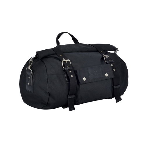 Oxford Products Heritage 50ltr Motorcycle Roll Bag End                                                                                                                                                                                                         