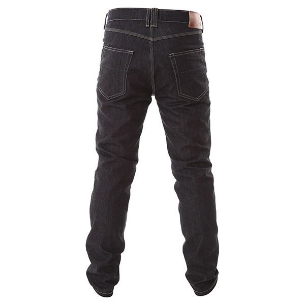 Bull-it Stealth 17 Mens Slim Mens Black Denim Motorcycle Jeans Rear                                                                                                                                                                                            