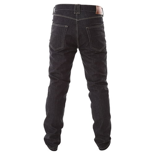 Bull-it Stealth 17 Mens Slim Mens Black Denim Motorcycle Jeans Rear                                                                                                                                                                                            