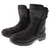 BKS Storm Waterproof Black Short Motorcycle Boots Pair                                                                                                                                                                                                         