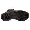BKS Storm Waterproof Black Short Motorcycle Boots Sole                                                                                                                                                                                                         