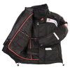 BKS Endeavour Mens Black Anthracite Red Textile Motorcycle Jacket Inside                                                                                                                                                                                       