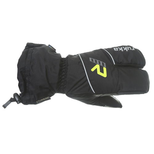 Rukka GTX 3 Chamb GoreTex Black Waterproof Motorcycle Gloves Back                                                                                                                                                                                              