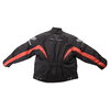 Frank Thomas Tornado Kids Black Red Textile Motorcycle Jacket Side                                                                                                                                                                                             