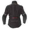 Frank Thomas Navigator Mens Black Textile Motorcycle Jacket Back                                                                                                                                                                                               