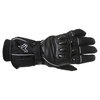 Frank Thomas Navigator Black Motorcycle Gloves Back                                                                                                                                                                                                            