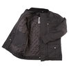Frank Thomas City Mens Black Textile Motorcycle Jacket Inside                                                                                                                                                                                                  