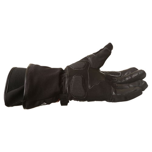 BKS Heaton Black Motorcycle Gloves Little finger side                                                                                                                                                                                                          