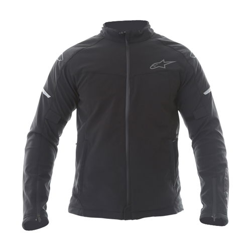 Alpinestars Zephyr DS Mens Black Textile Motorcycle Jacket Front                                                                                                                                                                                               