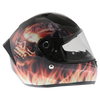 Vcan V128 Flame Full Face Motorcycle Helmet Right Side                                                                                                                                                                                                         