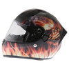 Vcan V128 Flame Full Face Motorcycle Helmet Left Side                                                                                                                                                                                                          
