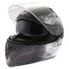 Vcan V128 Rage Full Face Motorcycle Helmet Open With Sun Visor                                                                                                                                                                                                 