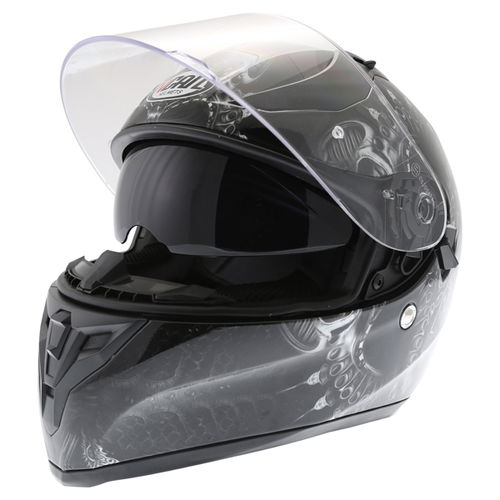 Vcan V128 Drogan Full Face Motorcycle Helmet Open With Sun Visor                                                                                                                                                                                               